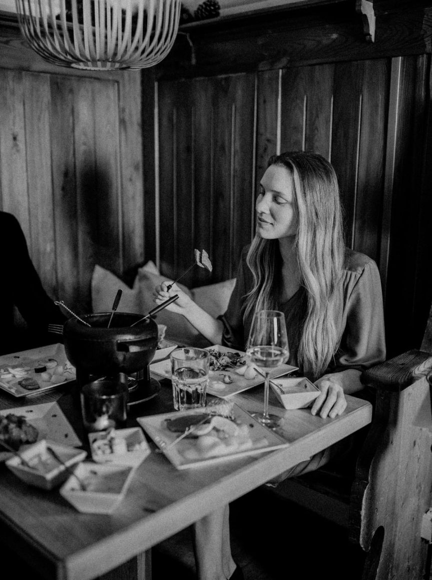 Besuch im Fondue-Restaurant Ennshof